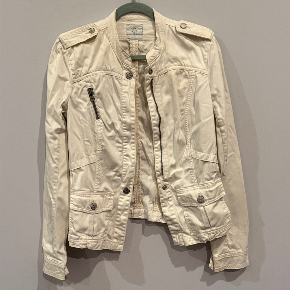 Sanctuary Cream Utility Jacket